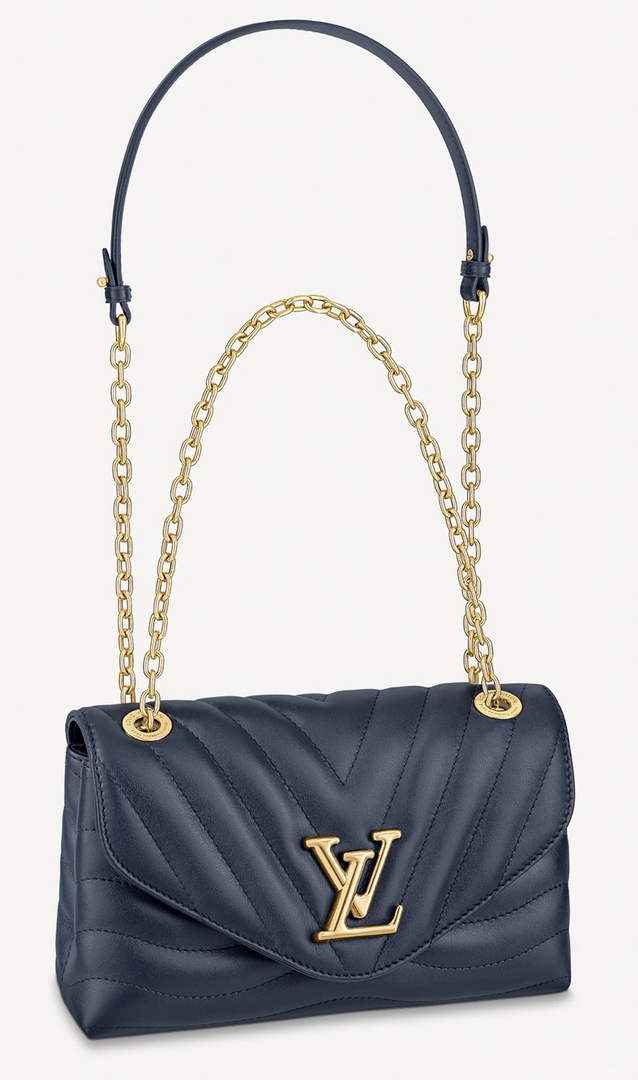Louis Vuitton M20615 LV New Wave Chain Bag Night Blue