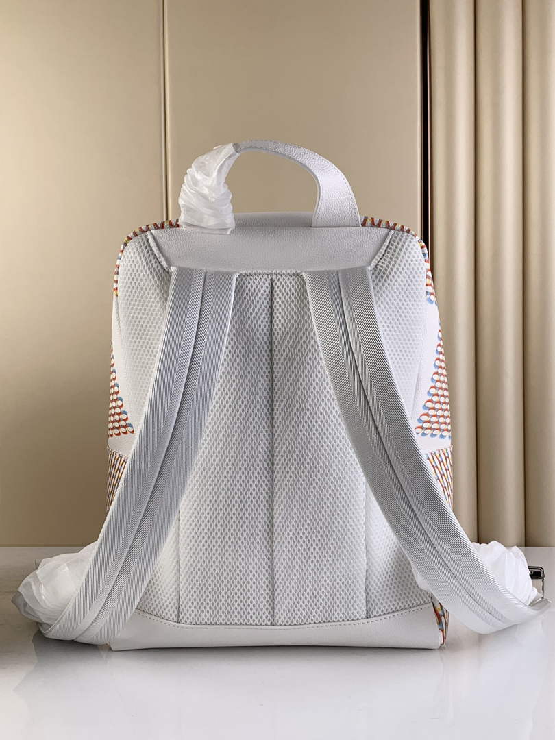 Louis Vuitton M20664 Racer backpack White leather