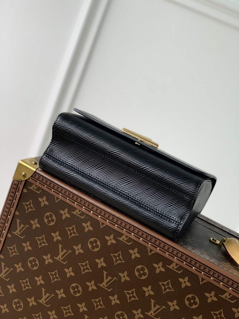 Louis Vuitton M20680 Twist MM Bag Epi Leather Black - Default Title - View 4