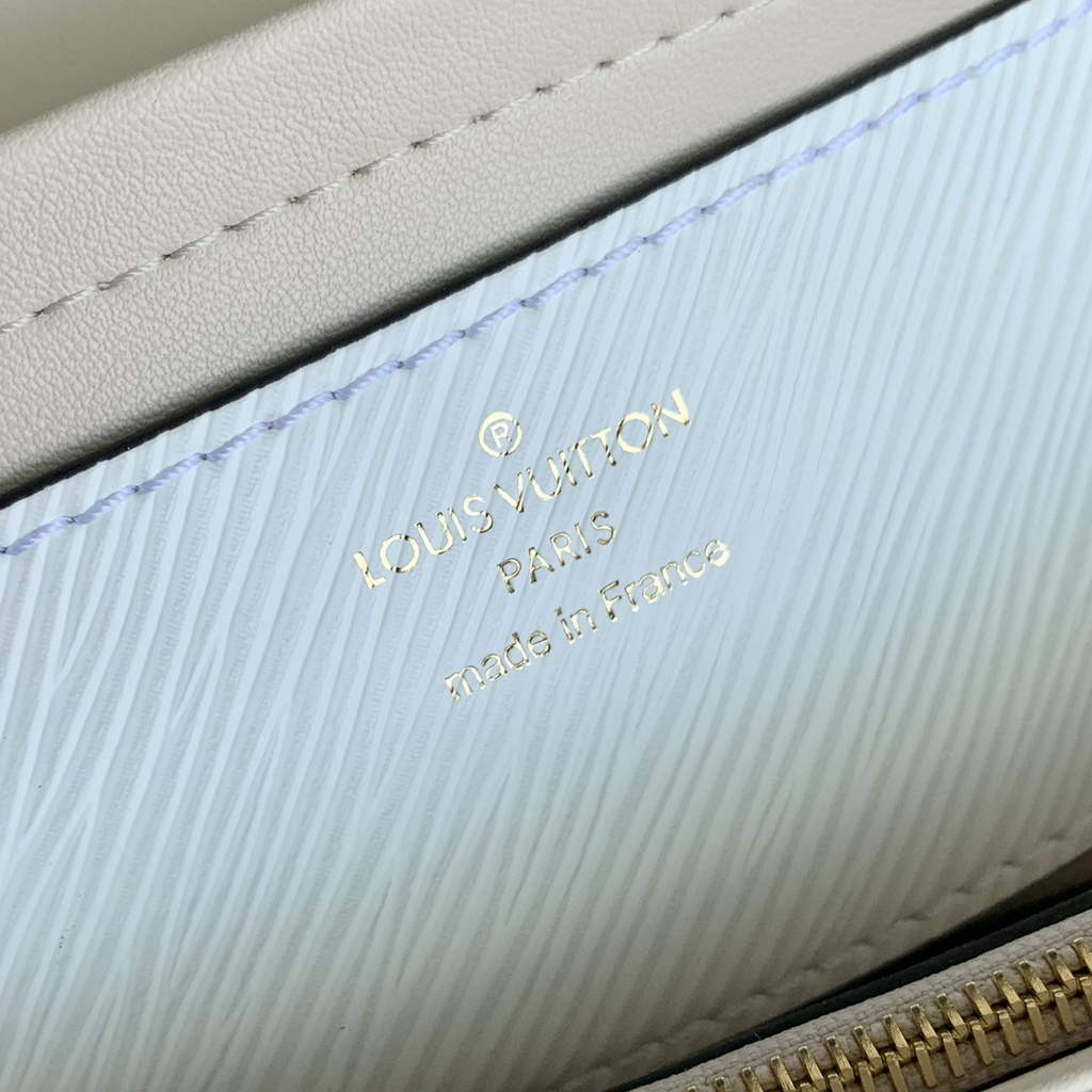 Louis Vuitton M20681 Twist MM Bag Epi Leather White - Default Title - View 6
