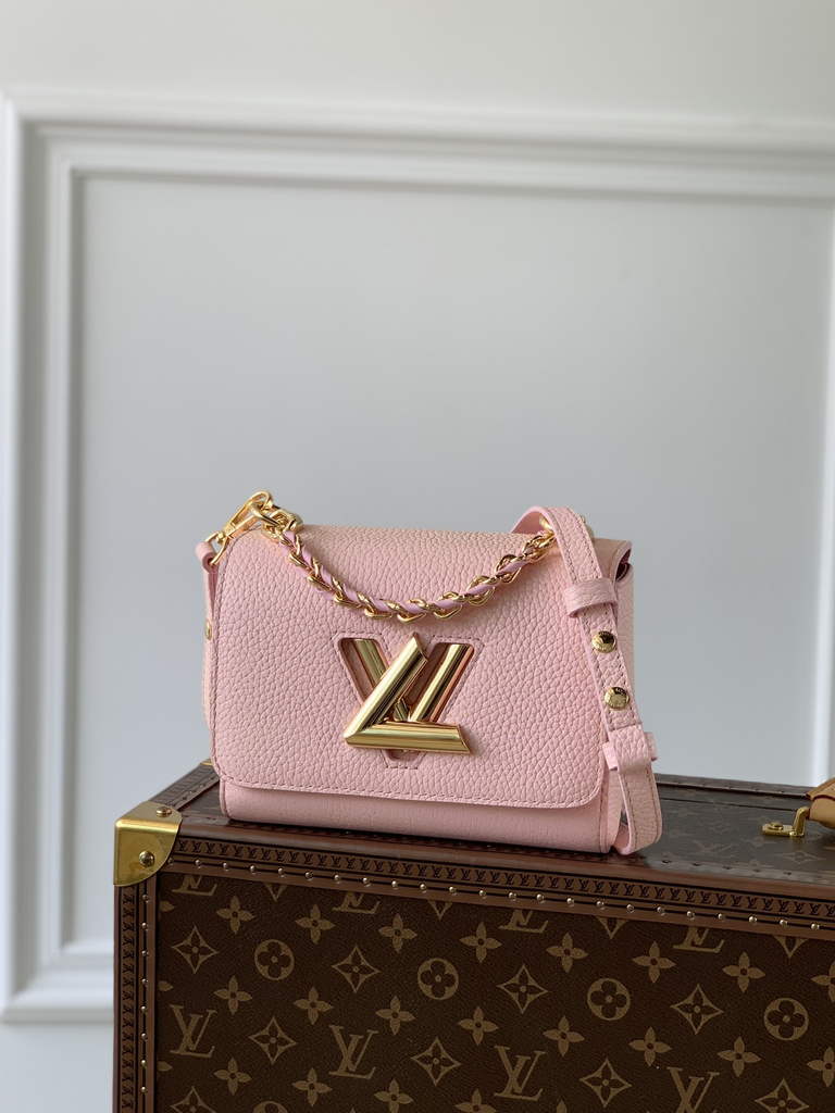 Louis Vuitton M20699 Twist PM Other Leathers Pink - Default Title - View 1