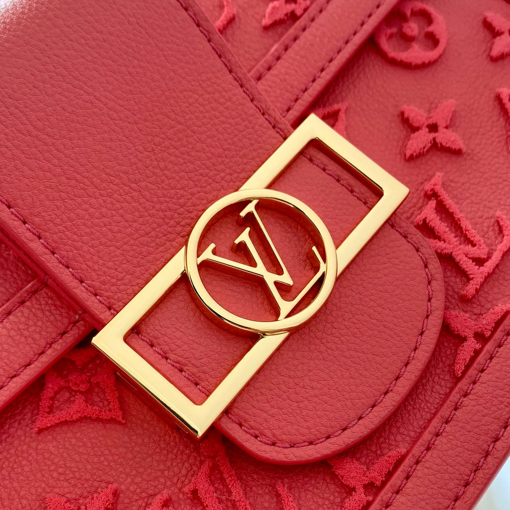 Louis Vuitton M20749 Dauphine MM Shoulder bag Pink - 25 x 17 x 10.5 cm / Pink / Cowhide-leather trim - View 7
