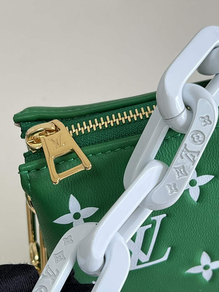 Louis Vuitton M20760 Coussin PM Handbag Lambskin Green - Default Title - View 3