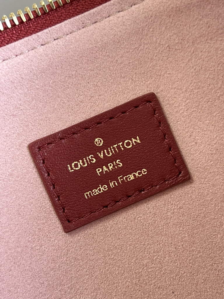 Louis Vuitton M20761 Coussin PM Handbag Lambskin Wine Red - Default Title - View 9