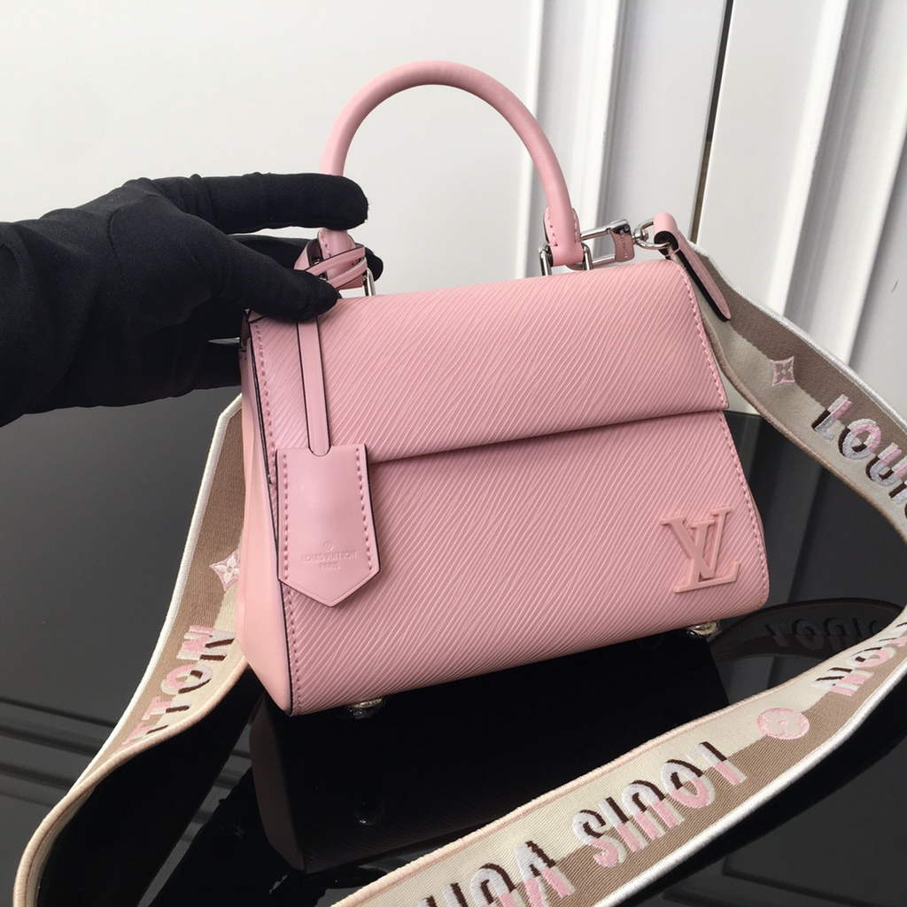 Louis Vuitton M20778 Cluny Mini Epi Leather Guimauve Purple - Default Title - View 1