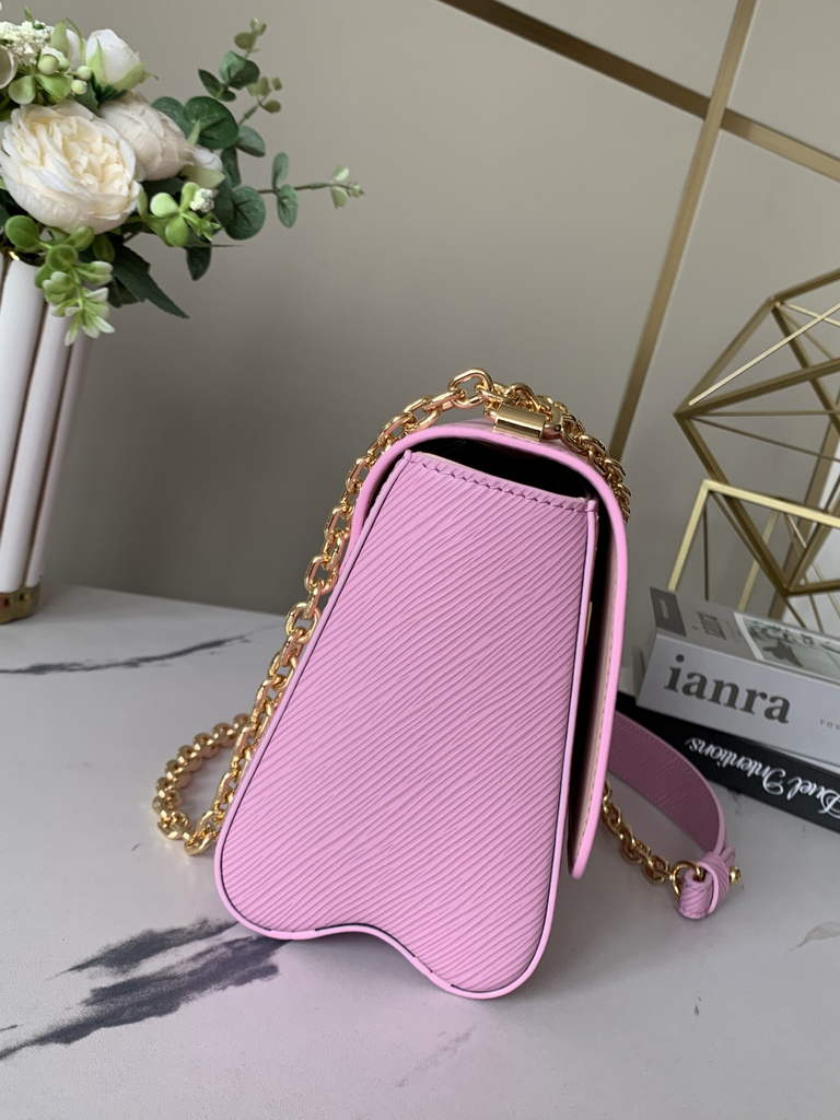 Louis Vuitton M20802 Twist MM Bag Epi Leather Pink - Default Title - View 4