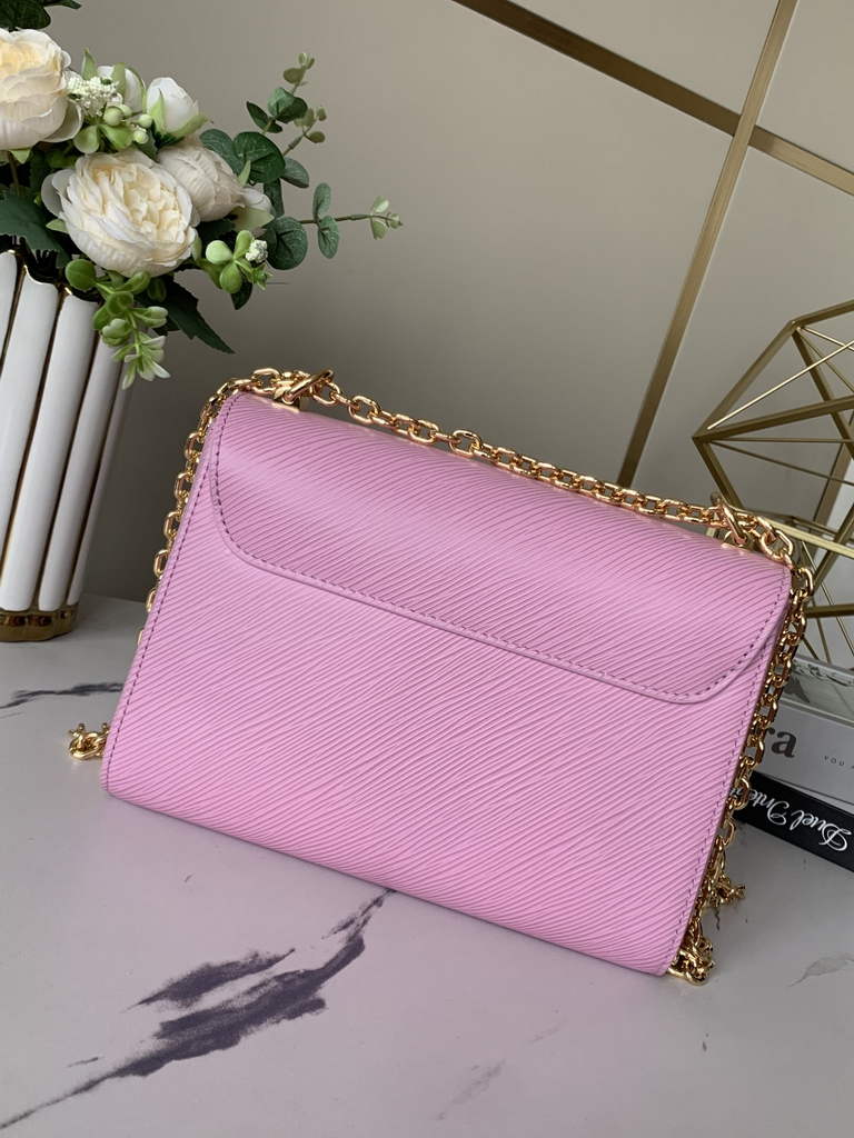 Louis Vuitton M20802 Twist MM Bag Epi Leather Pink - Default Title - View 2
