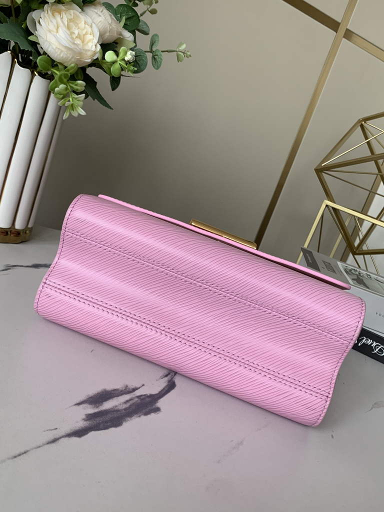 Louis Vuitton M20802 Twist MM Bag Epi Leather Pink - Default Title - View 5