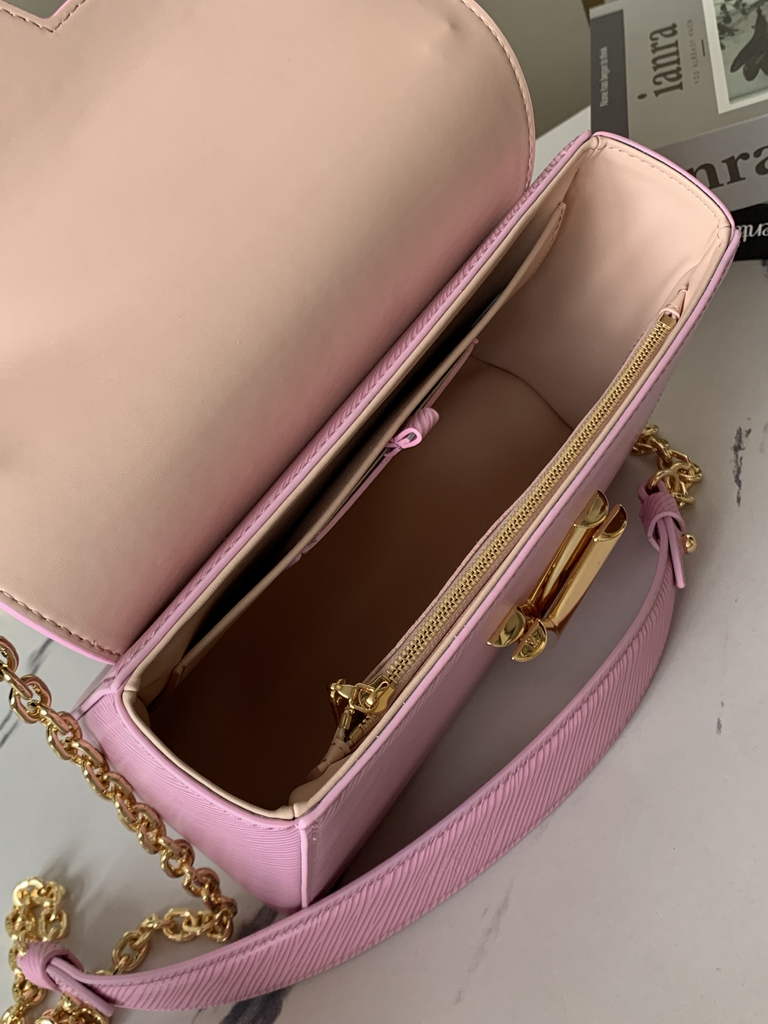 Louis Vuitton M20802 Twist MM Bag Epi Leather Pink - Default Title - View 8