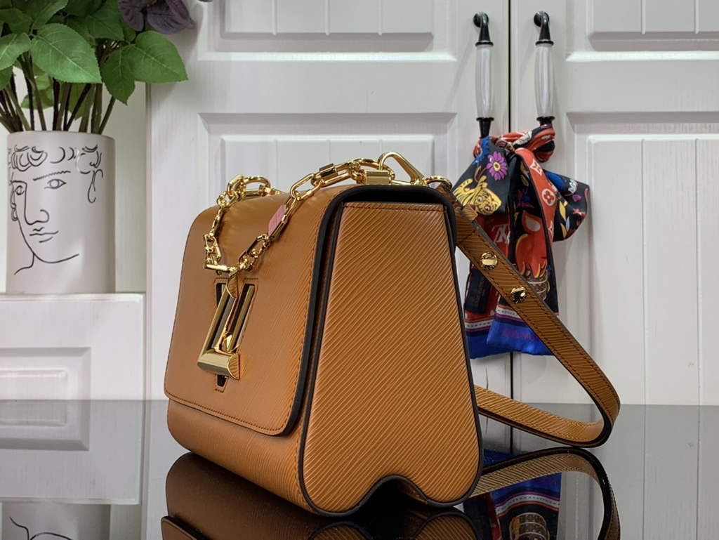 Louis Vuitton M20846 Twist MM Epi Leather Brown - Default Title - View 3