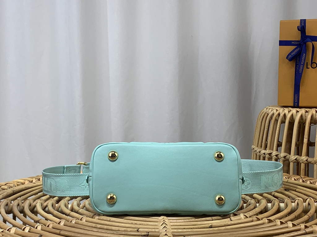 Louis Vuitton M20855 Alma BB Bubblegram Leather Green