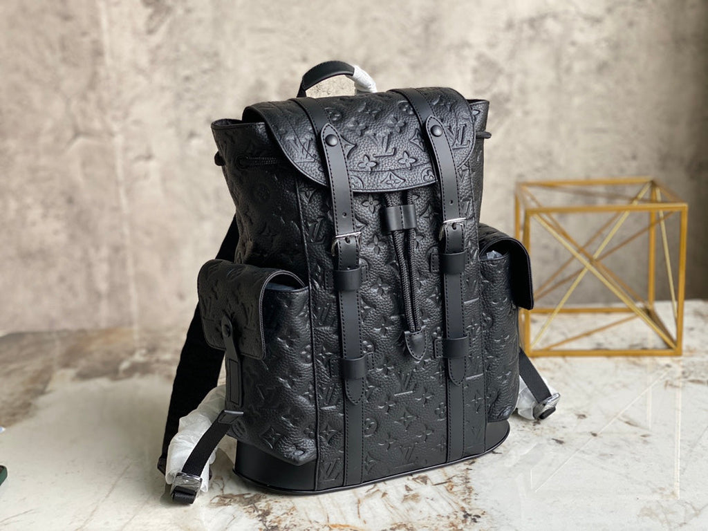Louis Vuitton M20899 Christopher Backpack PM Leather Black