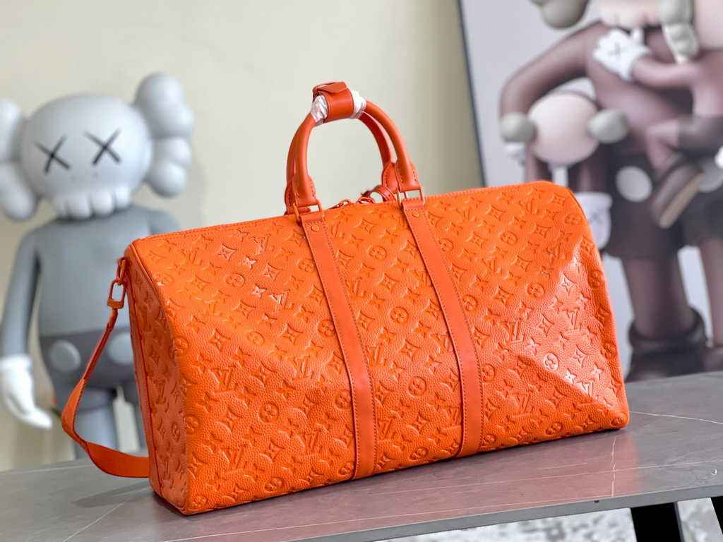 Louis Vuitton M20963 Keepall Bandoulière 50 Taurillon Monogram Travel bag