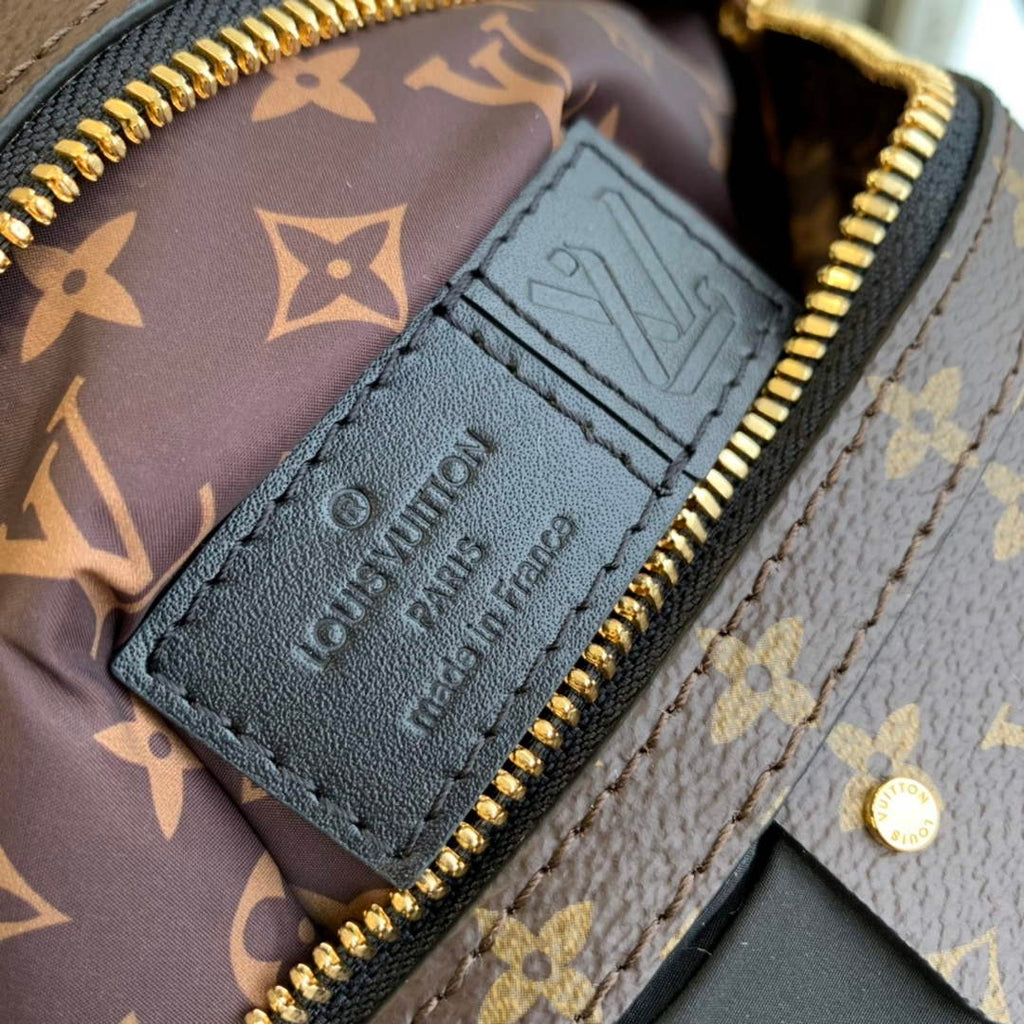 Louis Vuitton M20971 Maxi Bumbag Monogram Canvas Black