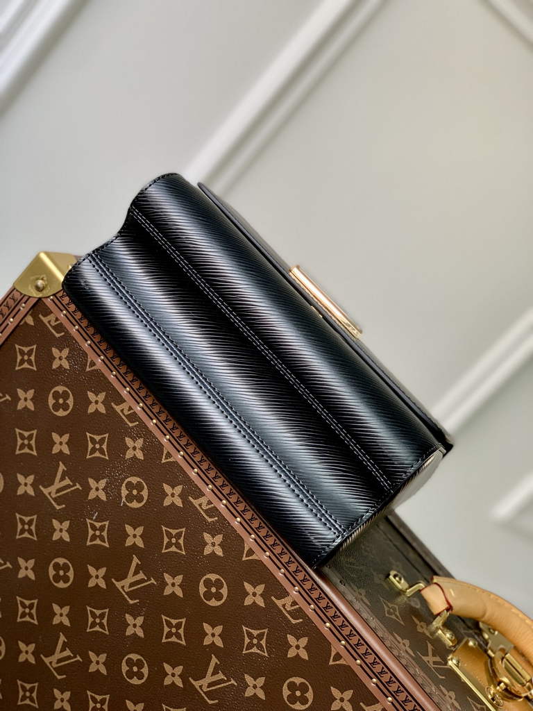 Louis Vuitton M21031 Twist MM Bag Epi Leather Black - Default Title - View 5
