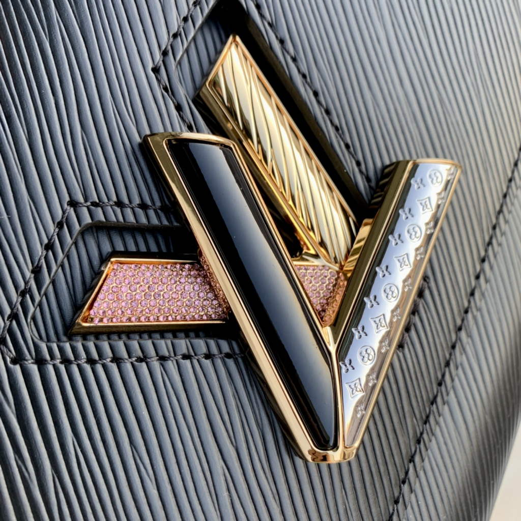 Louis Vuitton M21031 Twist MM Bag Epi Leather Black - Default Title - View 2