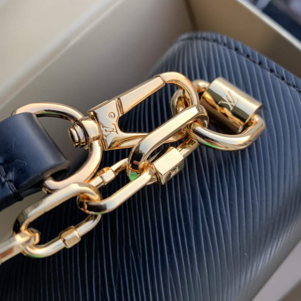 Louis Vuitton M21031 Twist MM Bag Epi Leather Black - Default Title - View 6