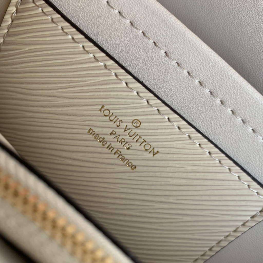 Louis Vuitton M21032 Twist MM Bag Epi Leather Quartz White - Default Title - View 8