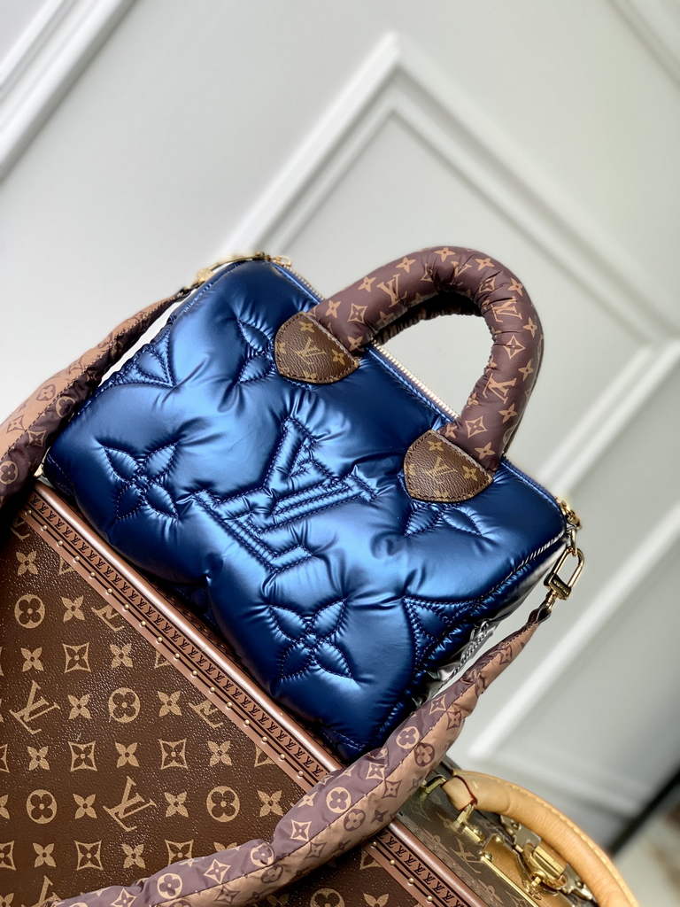 Louis Vuitton M21061 Speedy Bandoulière 25 Navy Blue