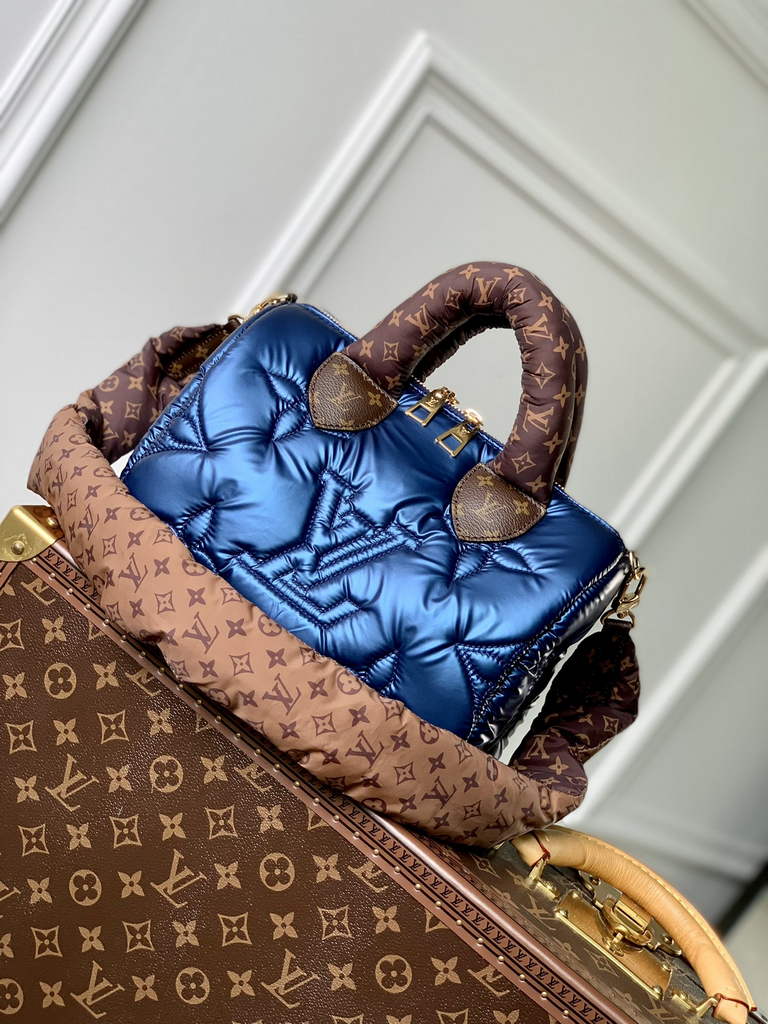 Louis Vuitton M21061 Speedy Bandoulière 25 Navy Blue
