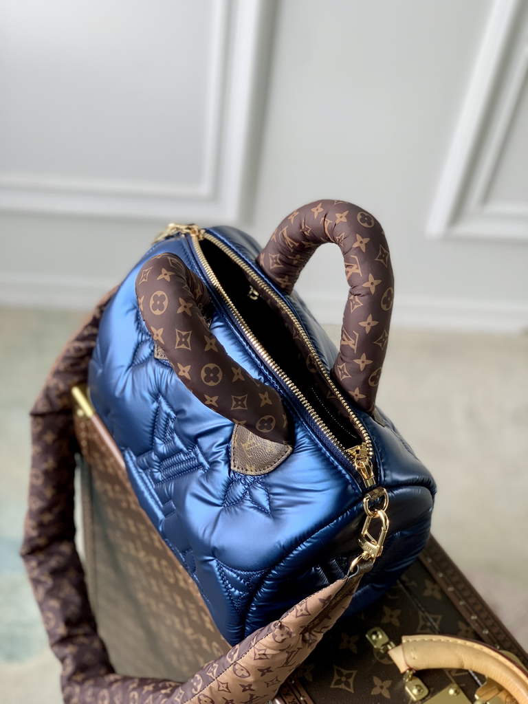 Louis Vuitton M21061 Speedy Bandoulière 25 Navy Blue
