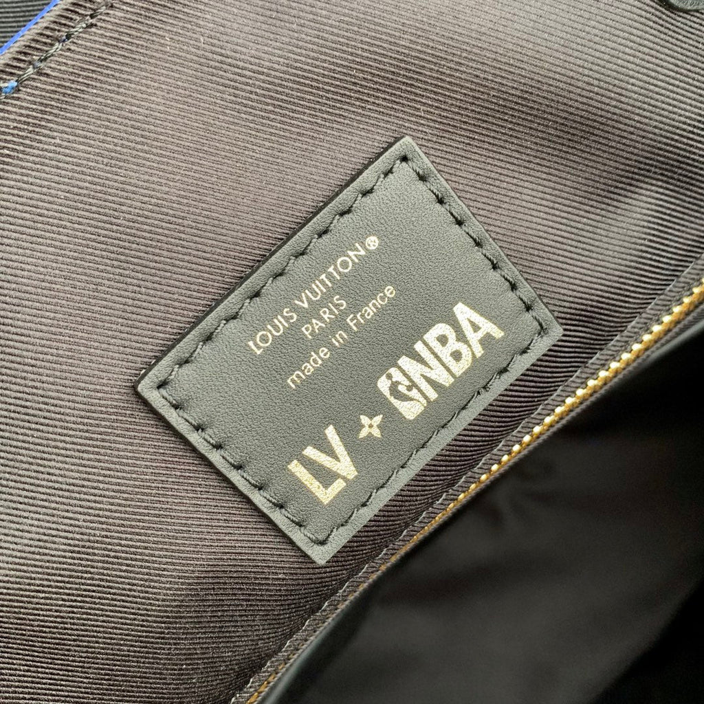 Louis Vuitton M21104 Christopher Backpack MM Leather Blue