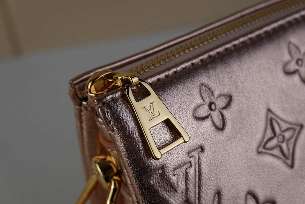 Louis Vuitton M21148 Coussin BB Handbag Calfskin Leather Pink Gold - Default Title - View 5