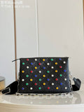 Louis Vuitton M22429 Coussin BB Handbag Calfskin Leather Black