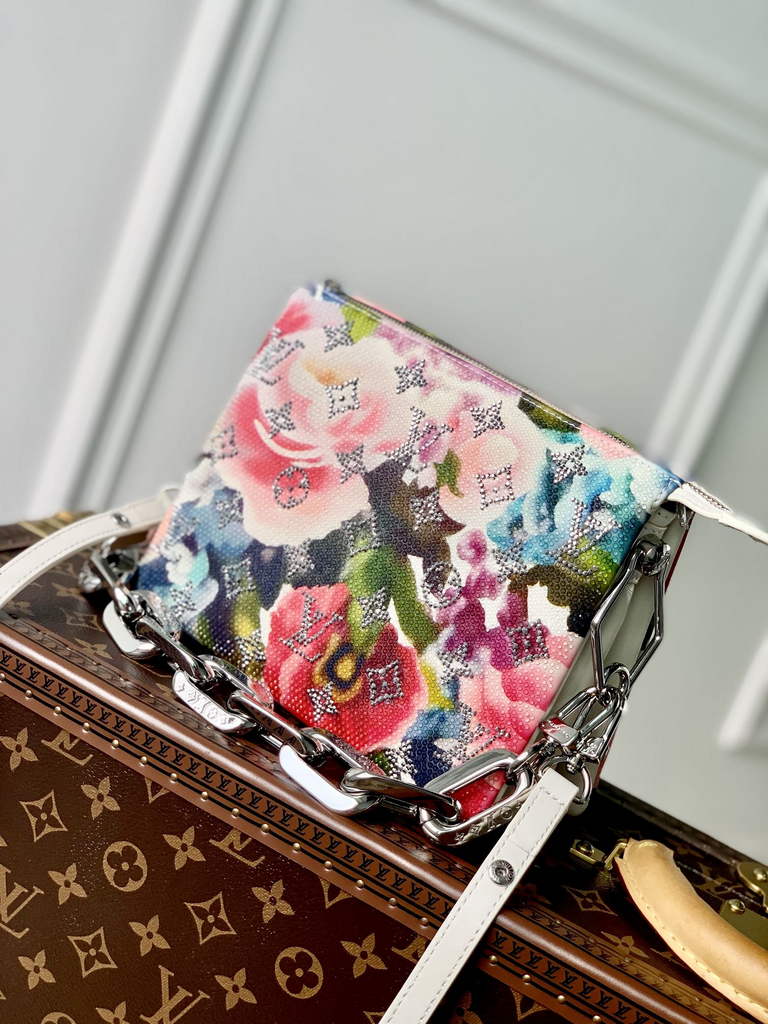 Louis Vuitton M21157 Coussin BB Handbag Calfskin Leather Multicolor