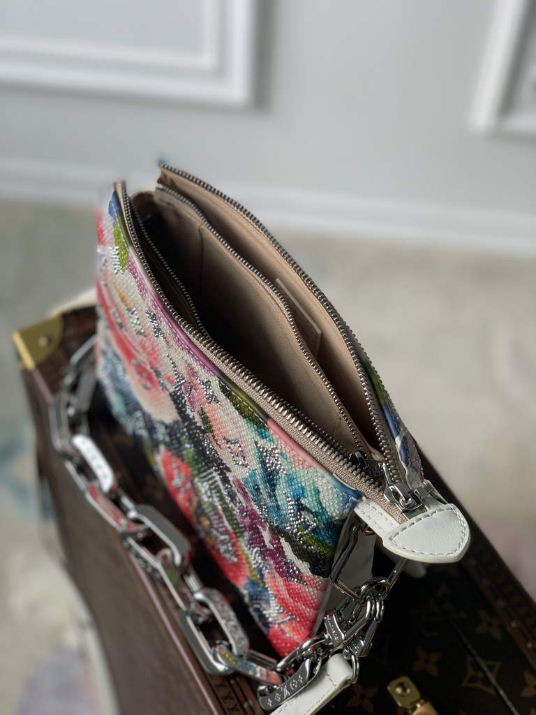Louis Vuitton M21157 Coussin BB Handbag Calfskin Leather Multicolor