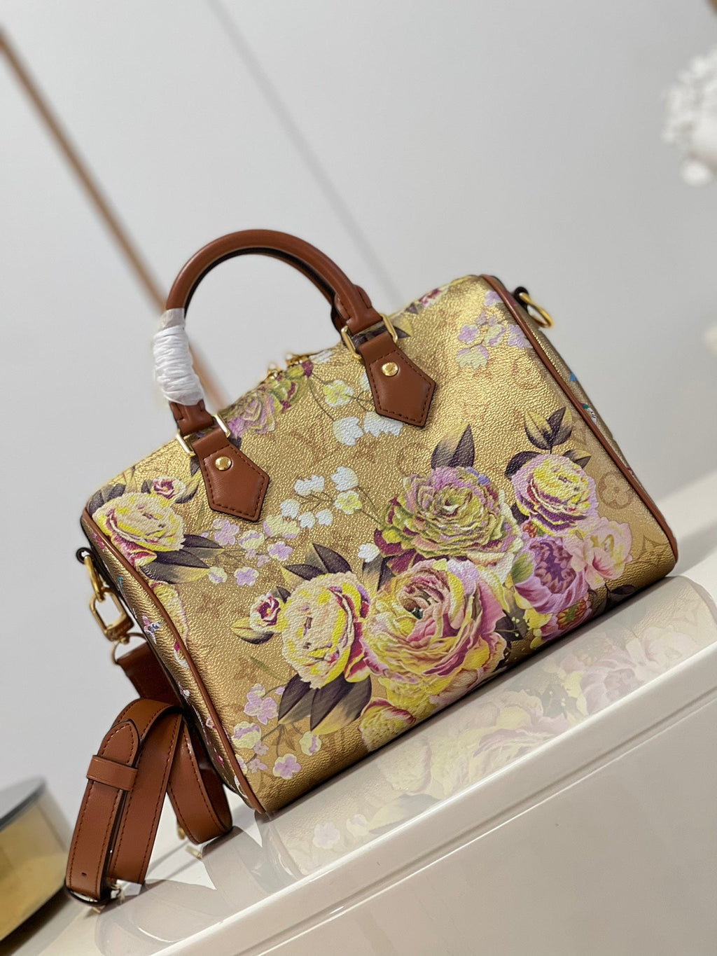 Louis Vuitton M21317 Speedy bandoulière 25 Gold