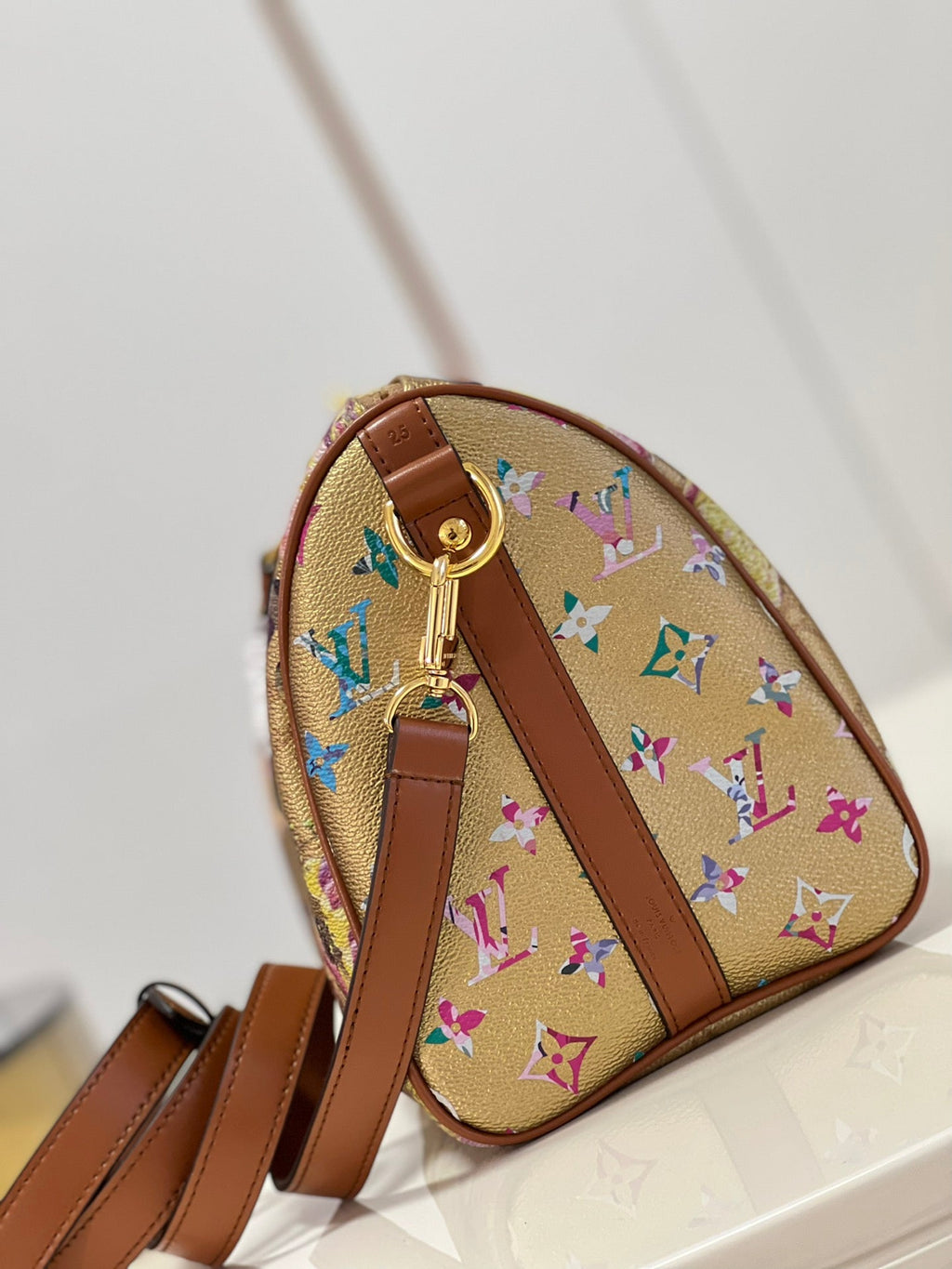 Louis Vuitton M21317 Speedy bandoulière 25 Gold