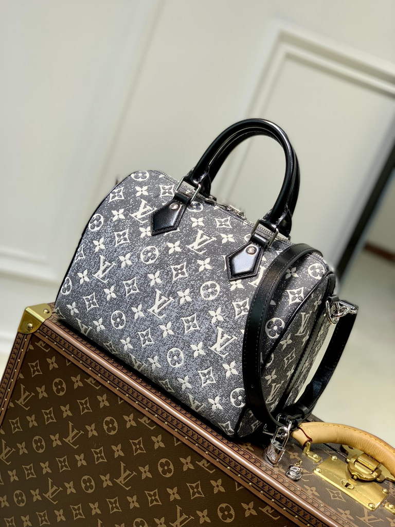 Louis Vuitton M21464 Speedy Bandoulière 25 Gray