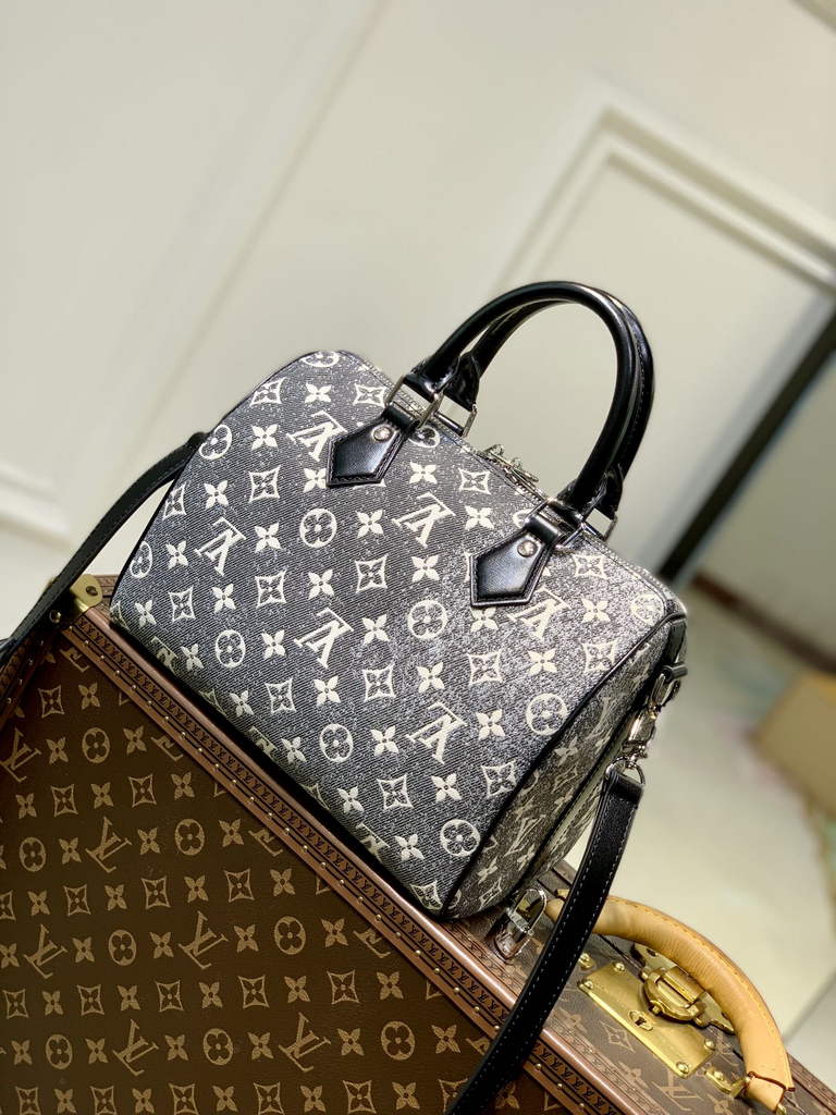 Louis Vuitton M21464 Speedy Bandoulière 25 Gray