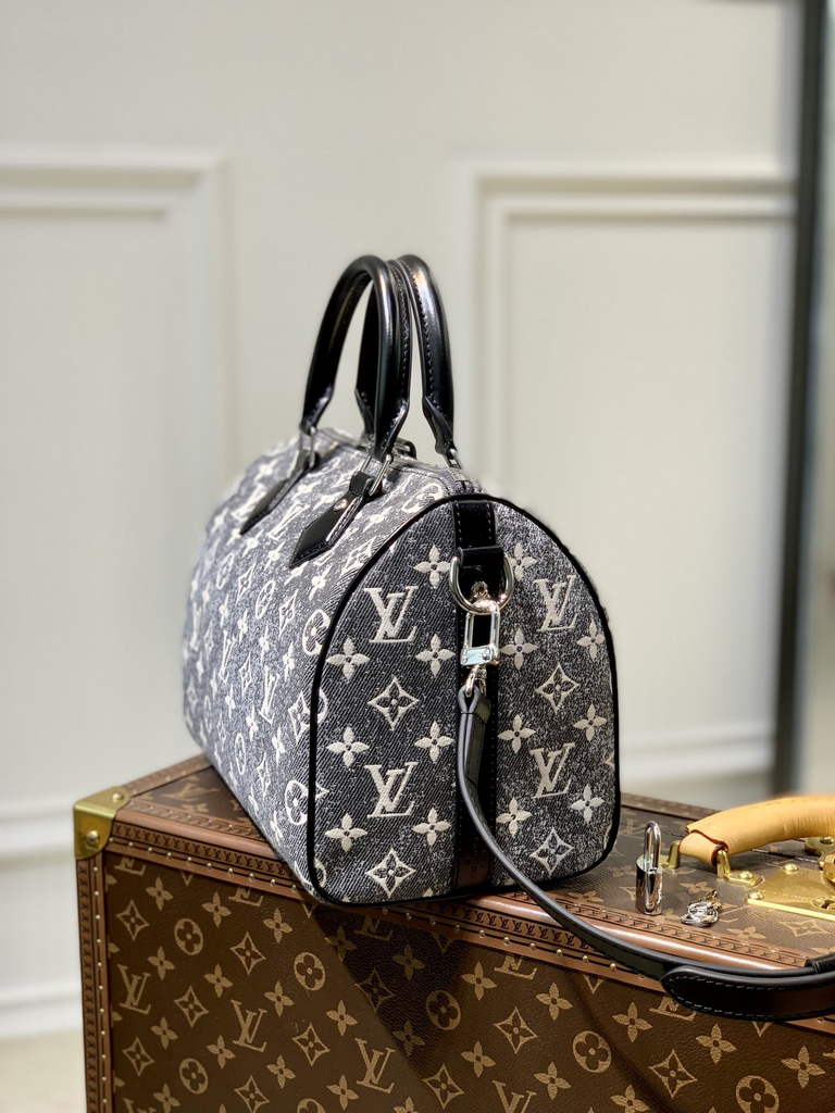 Louis Vuitton M21464 Speedy Bandoulière 25 Gray