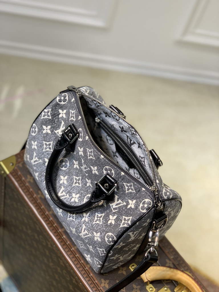 Louis Vuitton M21464 Speedy Bandoulière 25 Gray