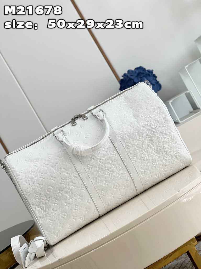 Louis Vuitton M21678 LV x YK Bandoulière Keepall 50 Taurillon Monogram