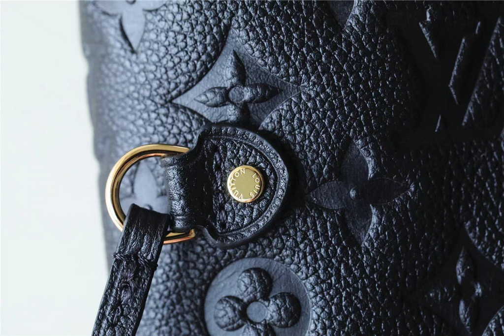 Louis Vuitton M21733 LV x YK Neverfull MM Monogram black Leather