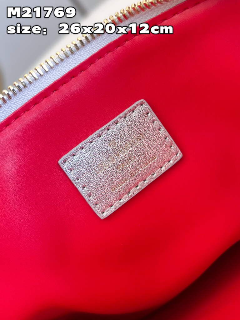 Louis Vuitton M21769 Coussin PM Handbag Lambskin Silver - Default Title - View 9