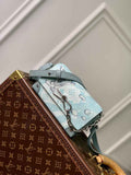 Louis Vuitton M22637 Steamer Wearable Wallet Crystal Blue