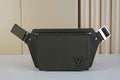 Louis Vuitton M22665 Takeoff Slingbag LV Aerogram Men dark green