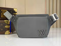 Louis Vuitton M22665 Takeoff Slingbag LV Aerogram Men Gray