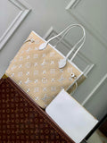 Louis Vuitton M22838 Neverfull MM Autres Toiles Monogram Beige