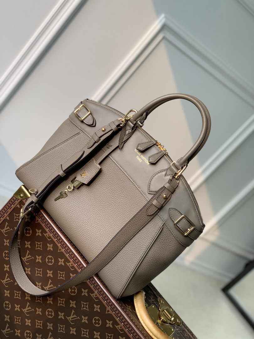 Louis Vuitton M22927 Lock It MM High End Leathers Earth