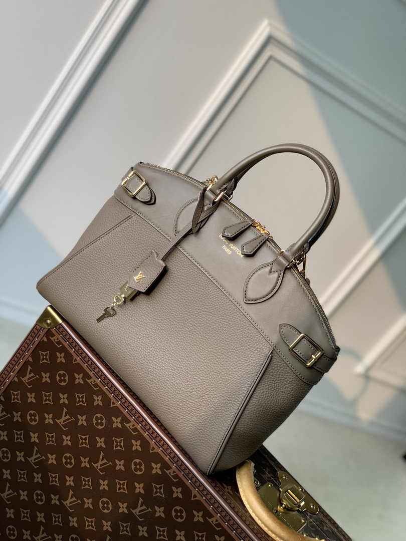 Louis Vuitton M22927 Lock It MM High End Leathers Earth