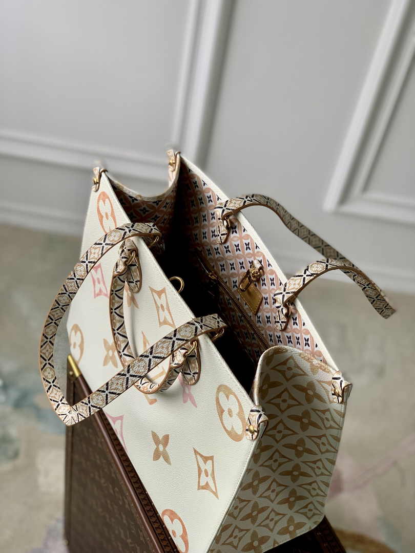 Louis Vuitton M22975 OnTheGo MM Monogram Canvas Beige - Default Title - View 8
