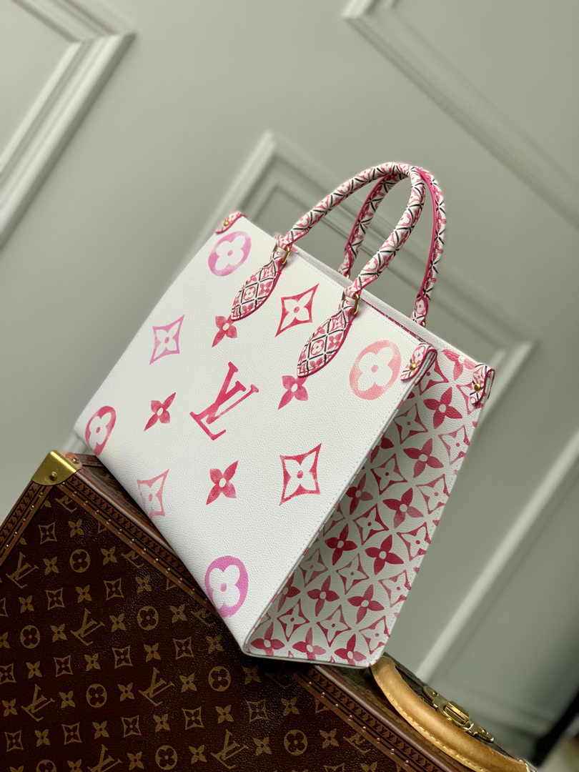 Louis Vuitton M22975 OnTheGo MM Monogram Canvas Pink - Default Title - View 2