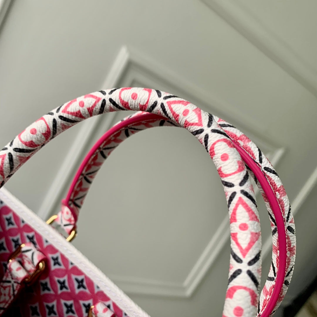 Louis Vuitton M22975 OnTheGo MM Monogram Canvas Pink - Default Title - View 8