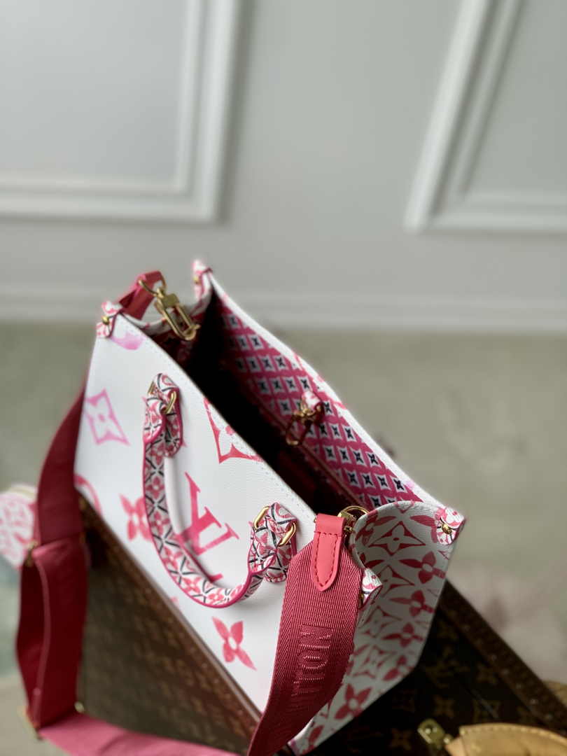 Louis Vuitton M22976 OnTheGo PM Tote Bag Pink - Default Title - View 7