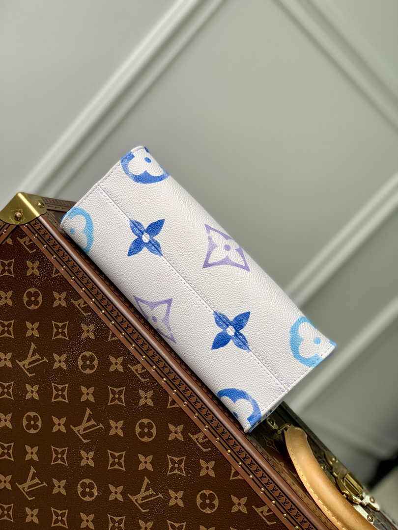 Louis Vuitton M22976 OnTheGo PM Tote Bag Blue - Default Title - View 4